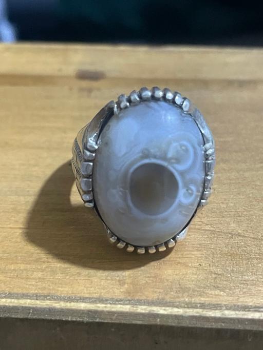 Buy & Sell Upper Edmonton North London - Photos for Unusual agate silver ring