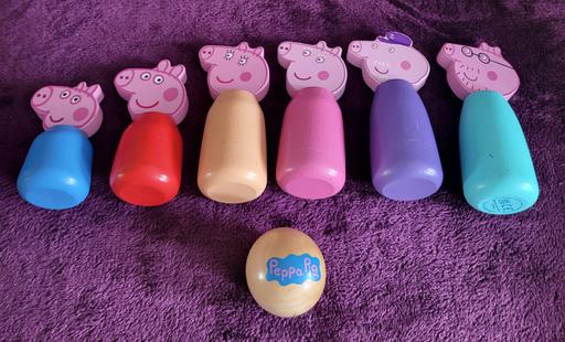 Buy & Sell Wednesfield Wolverhampton - Photos for Peppa Pig Wooden Character Skittles.