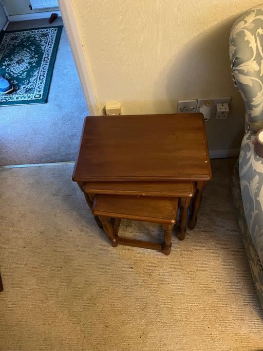 Buy & Sell Whetstone Blaby - Photos for Solid wood nest of tables