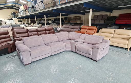 Buy & Sell Pentre Flintshire - Wales - Photos for La-z-boy grey fabric electric corner sofa