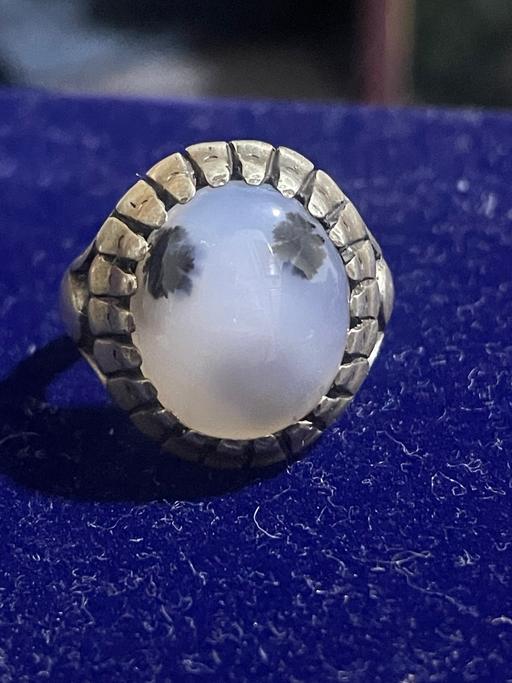 Buy & Sell Enfield Wash Enfield - Photos for Agate tree silver ring