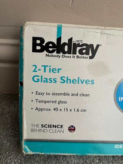Buy & Sell Hackenthorpe Sheffield - Photos for Beldray glass shelf’s