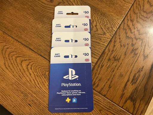 Buy & Sell South Elmsall Wakefield - Photos for PlayStation gift cards x4 £50