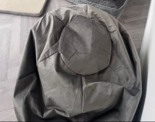 Buy & Sell Woodgate Birmingham - Photos for Velvet Bean Bag Charcoal Grey