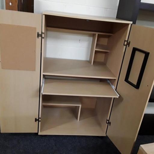 Buy & Sell Saint Pauls Trading Estate Tameside - Photos for Brown office workstation/cupboard