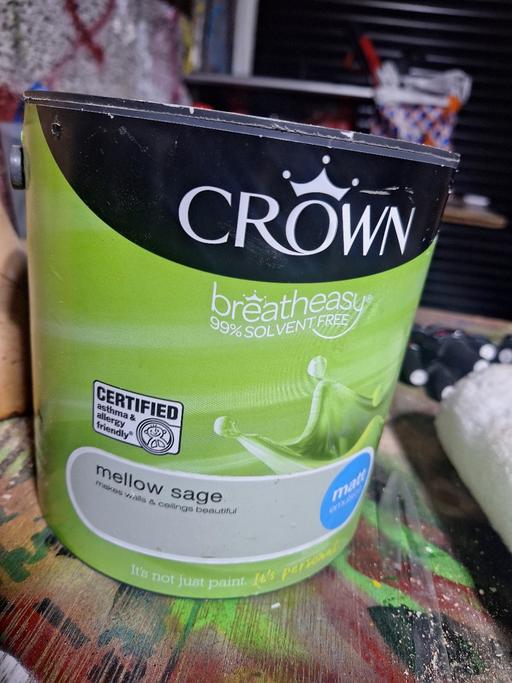 Buy & Sell Bushbury Wolverhampton - Photos for 2.5L crown mellow sage matt paint brand new