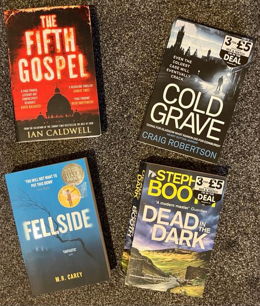 Buy & Sell Mansfield Town Centre Mansfield - Photos for 4x Thriller novels/books £1 for all