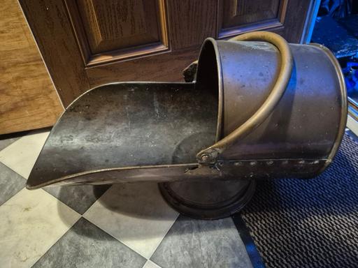 Buy & Sell Hasbury Dudley - Photos for Old Copper & Brass Coal Skuttle