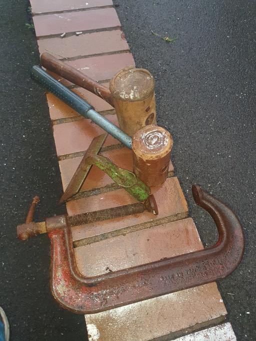 Buy & Sell Pensnett Dudley - Photos for 13 inch Record G Clamp , 2 Mallets & Hoe Head