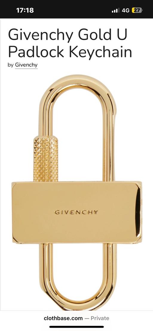 Buy & Sell Richmond Richmond upon Thames - Photos for Key ring padlock givenchy