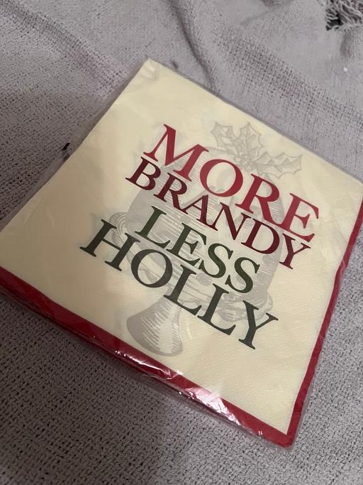 Buy & Sell Easington Lane Sunderland - Photos for Pack Of Christmas Napkins Sealed item