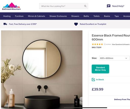 Buy & Sell Herne Hill South East London - Photos for Black bathroom accessories