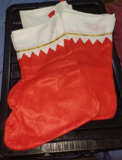 Buy & Sell Tividale Sandwell - Photos for Christmas hanging stockings. New 3 for £2.