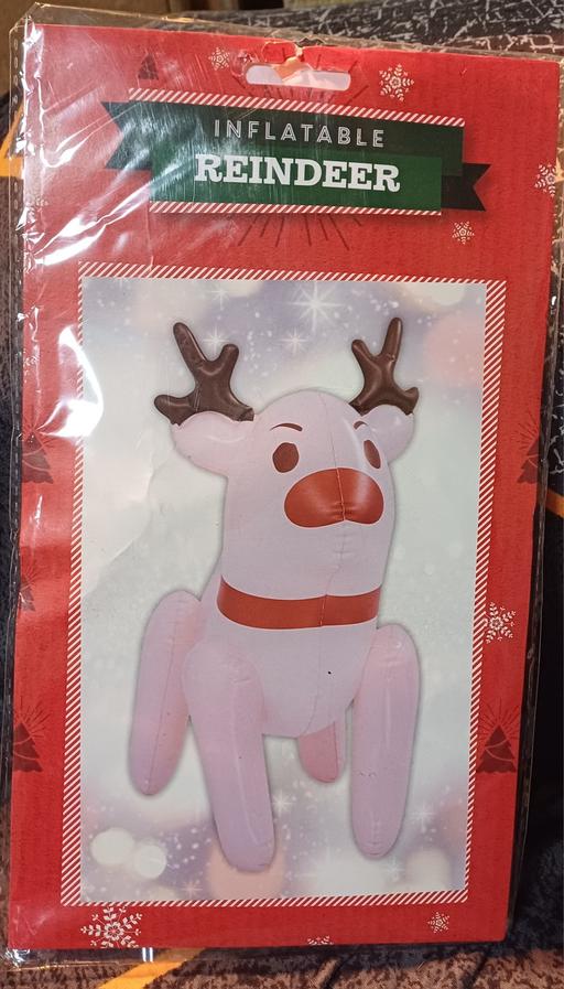 Buy & Sell Tividale Sandwell - Photos for inflatable reindeer. new roughly 50cm