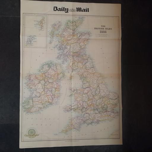 Buy & Sell Preston South Ribble - Photos for BRITAIN 1884 MAP