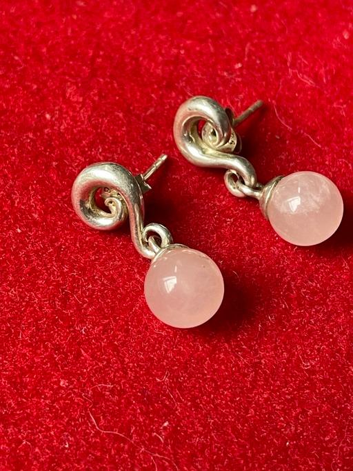 Buy & Sell Enfield Wash Enfield - Photos for Rose quartz silver earrings
