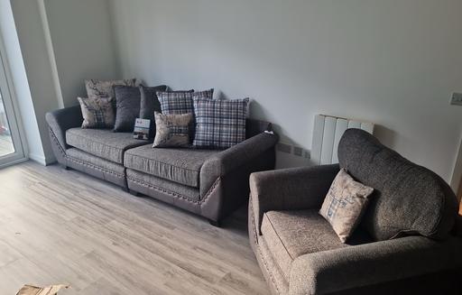 Buy & Sell Saint Marys Island Medway - Kent - Photos for 3 seater sofa and single armchair