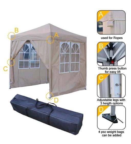 Buy & Sell Bordesley Green Birmingham - Photos for 2x2m Pop Up Gazebo Garden Marquee Outdoor Wed