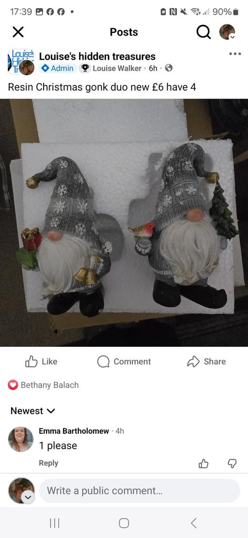 Buy & Sell Mirfield Kirklees - Photos for duo gonk resin ornament new