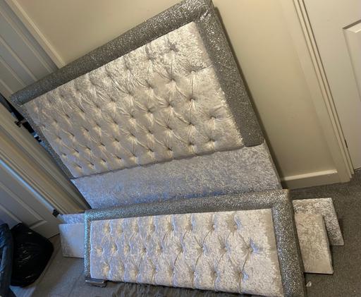 Buy & Sell Bells Mill Dudley - Photos for Velvet crushed double bed