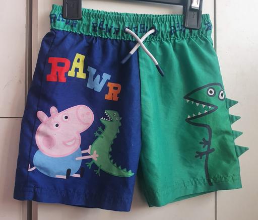 Buy & Sell Maypole Birmingham - Photos for BOY'S PEPPA PIG SWIM SHORTS 4-5 YEAR'S