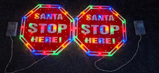 Buy & Sell Dudley Port Sandwell - Photos for Santa Stop Here Christmas Decorations