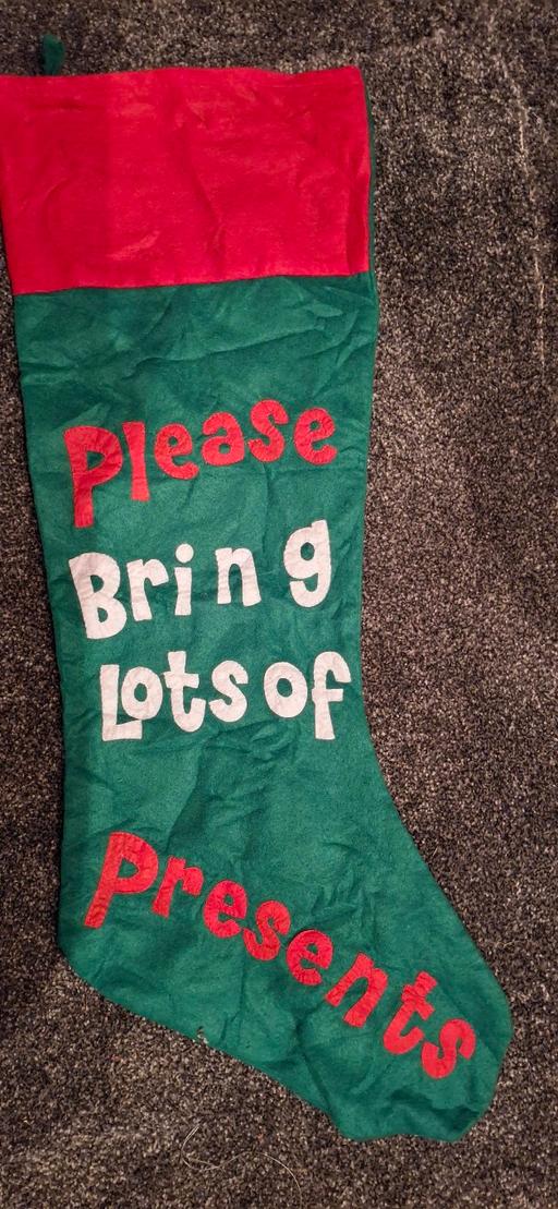 Buy & Sell Dudley Port Sandwell - Photos for Large Elf Style Christmas Stocking