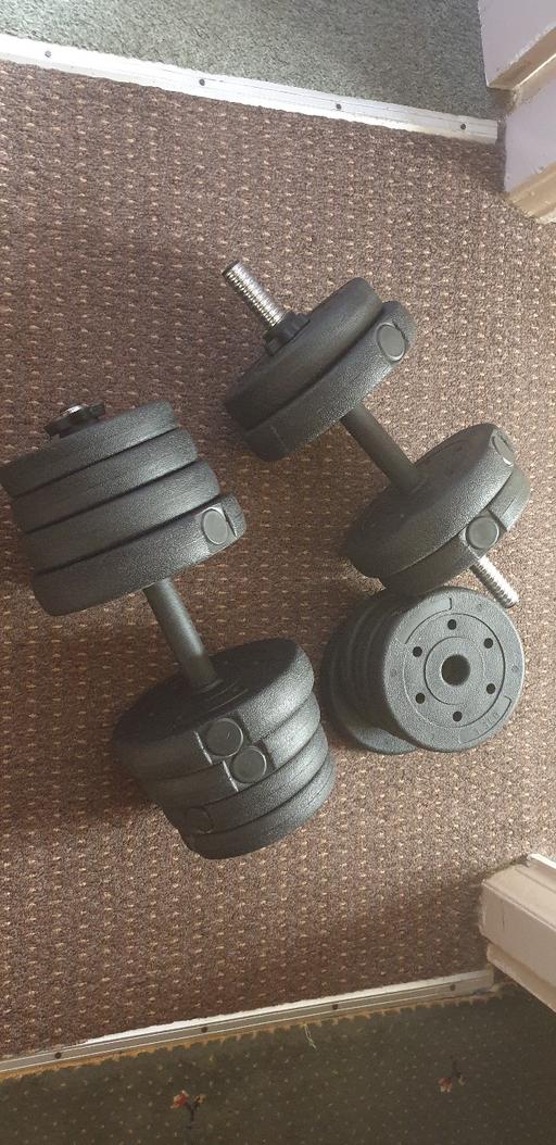 Buy & Sell Lofthouse Leeds - Photos for A PAIR OF BRANDNEW DUMBELLS WITH WEIGHTS