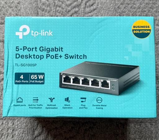 Buy & Sell Leamouth East London - Photos for TP-Link 5-Port PoE Switch
