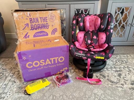 Buy & Sell Littleover Derby - Photos for Brand New Cosatto 360 Spin Car Seat