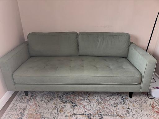 Buy & Sell Greenock Inverclyde - Photos for DUSK Sage Green 3 Seater Couch