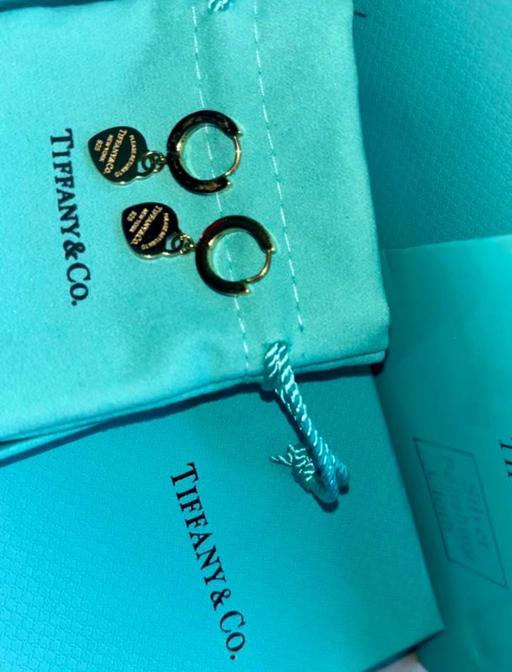 Buy & Sell Pity Me County Durham - Photos for Gold Heart Hoops Earrings