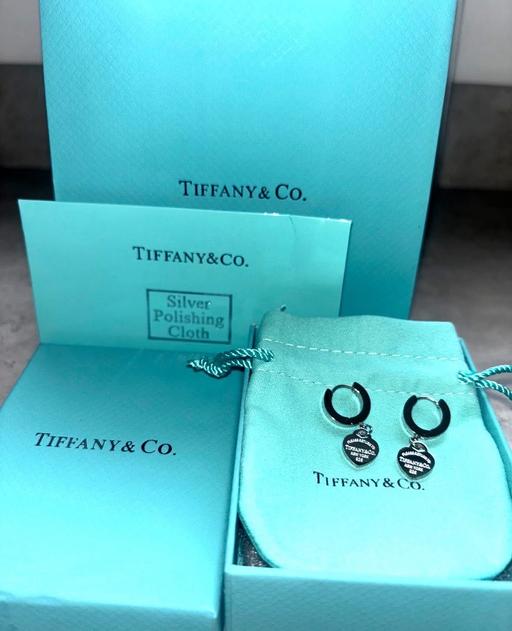 Buy & Sell Framwellgate Moor County Durham - Photos for Silver Heart Hoop Earrings