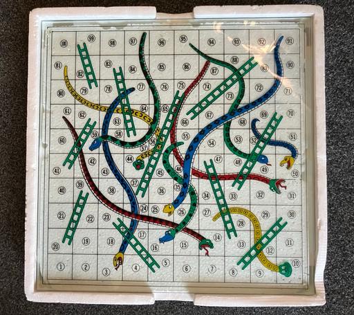 Buy & Sell Forest Town Mansfield - Photos for Glass (shot glass) snakes & ladders game