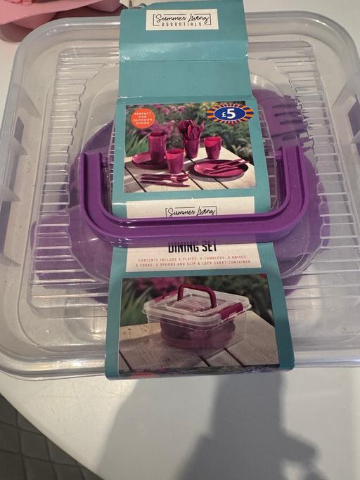 Buy & Sell North Kensington West London - Photos for Plastic dinning sets
