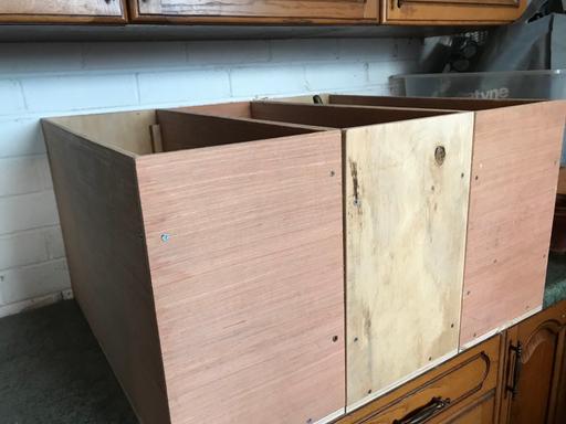 Buy & Sell Willenhall Walsall - Photos for 3 wooden boxes 64.5 cm long x 24 wide x 40 hi