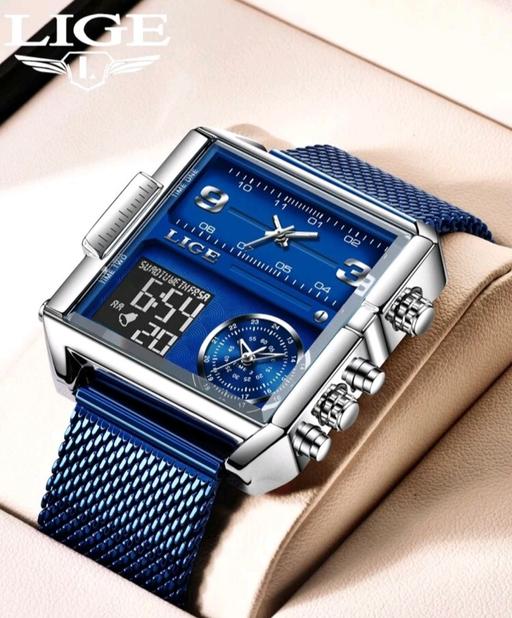 Buy & Sell Golders Green North West London - Photos for Lige Mens Trendy Dual Display Watch