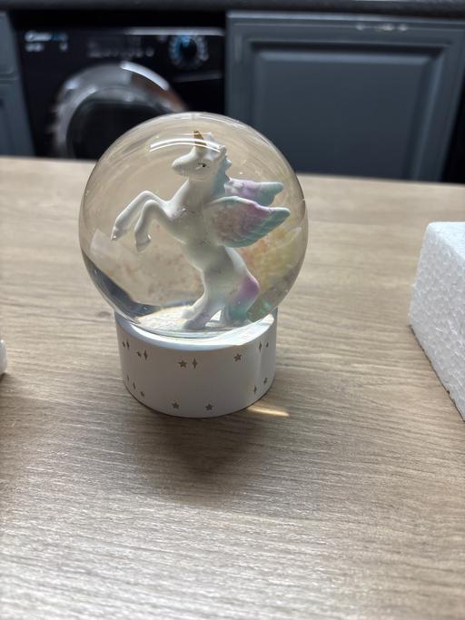 Buy & Sell Duckmanton Chesterfield - Photos for Unicorn snow globe