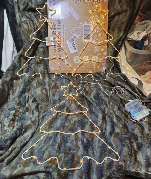 Buy & Sell Thornaby Stockton-on-Tees - Photos for 3 pack Christmas trees LED window lights