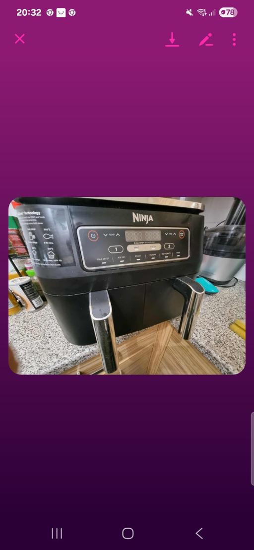 Buy & Sell Barbeck North Yorkshire - Photos for ninja double airfryer