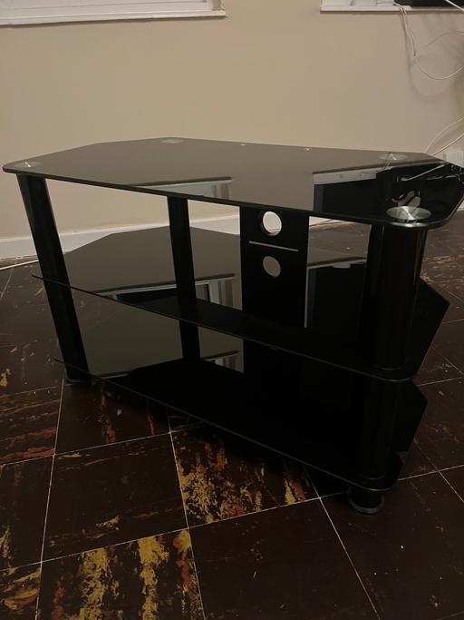 Buy & Sell Kings Heath Birmingham - Photos for Black glass tv stand