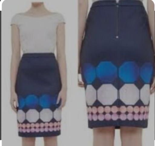 Buy & Sell Woolwich South East London - Photos for TED BAKER Marina Mosaic pencil skirt.