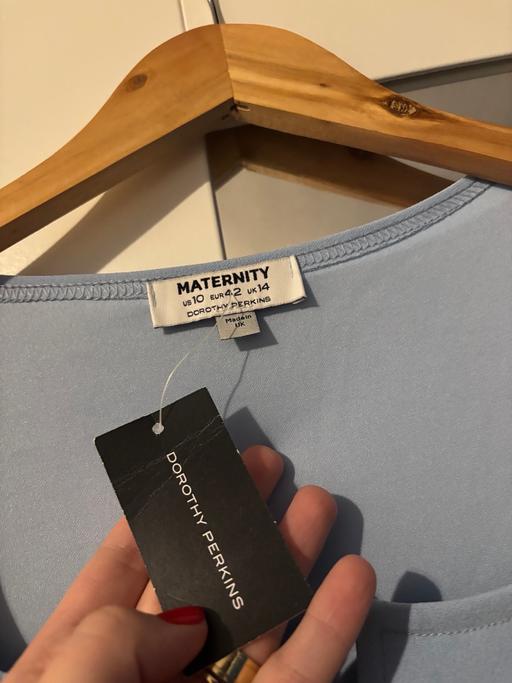 Buy & Sell Denton Tameside - Photos for Dorothy Perkins maternity dress light blue