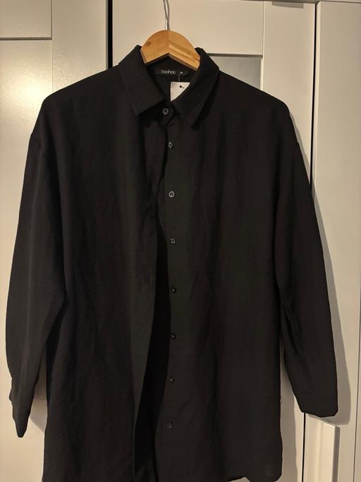 Buy & Sell Droylsden Tameside - Photos for Boohoo black oversized shirt-size M