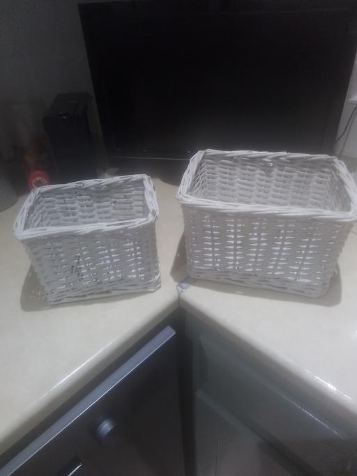 Buy & Sell Streetly Walsall - Photos for TWO WICKER BASKETS