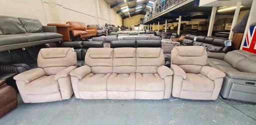 Buy & Sell Pentre Flintshire - Wales - Photos for La-z-boy tara nutmed fabric sofa set