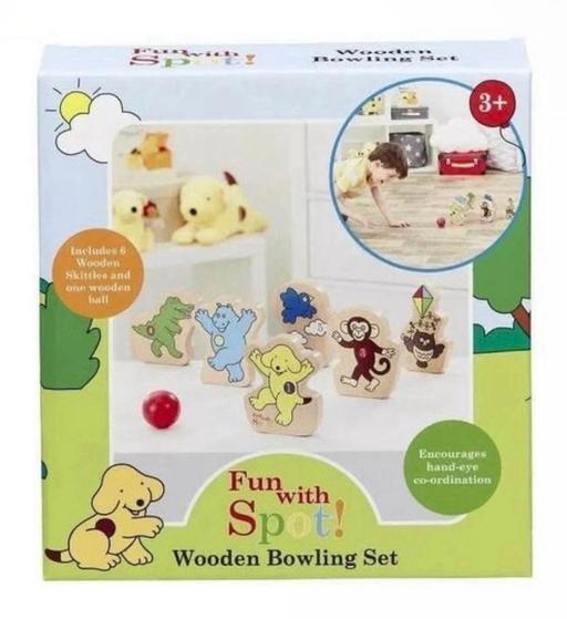 Buy & Sell Wrexham Wrexham - Wales - Photos for Fun with Spot the dog wooden bowling set