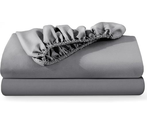 Buy & Sell Blackburn Blackburn with Darwen - Photos for Single Fitted Sheets 2 Pack Grey 91x190cm