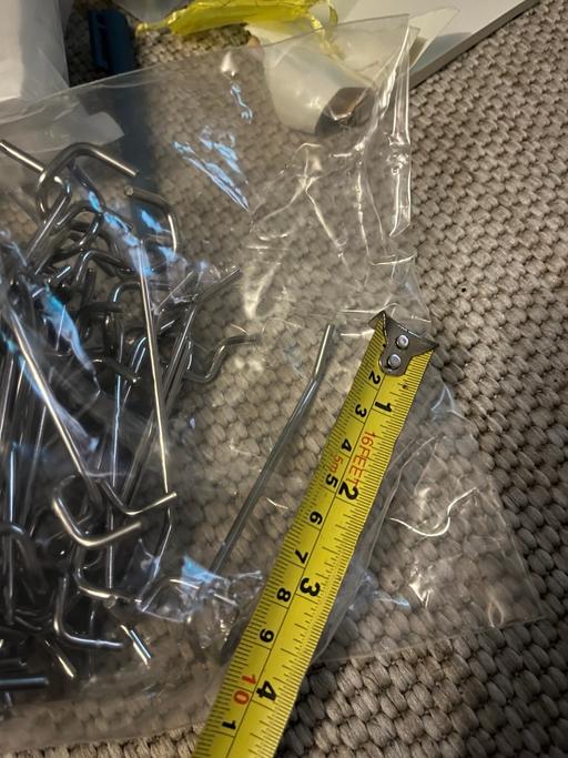 Buy & Sell Wednesfield Wolverhampton - Photos for 50 new pegboard hooks