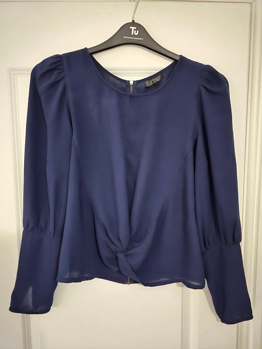 Buy & Sell Rowley Regis Sandwell - Photos for Topshop blue blouse - uk10